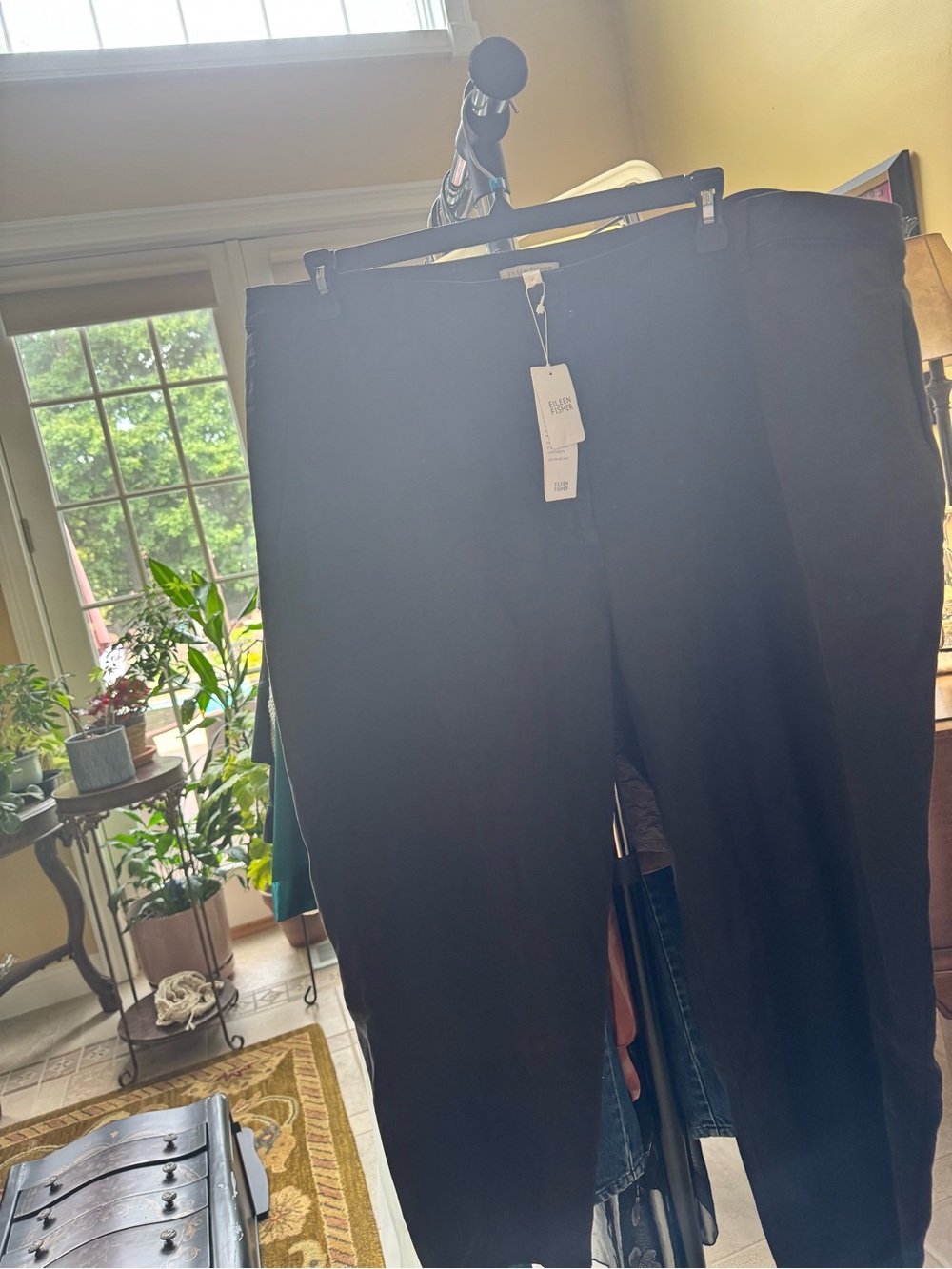 Eileen Fisher Black Women Chinos